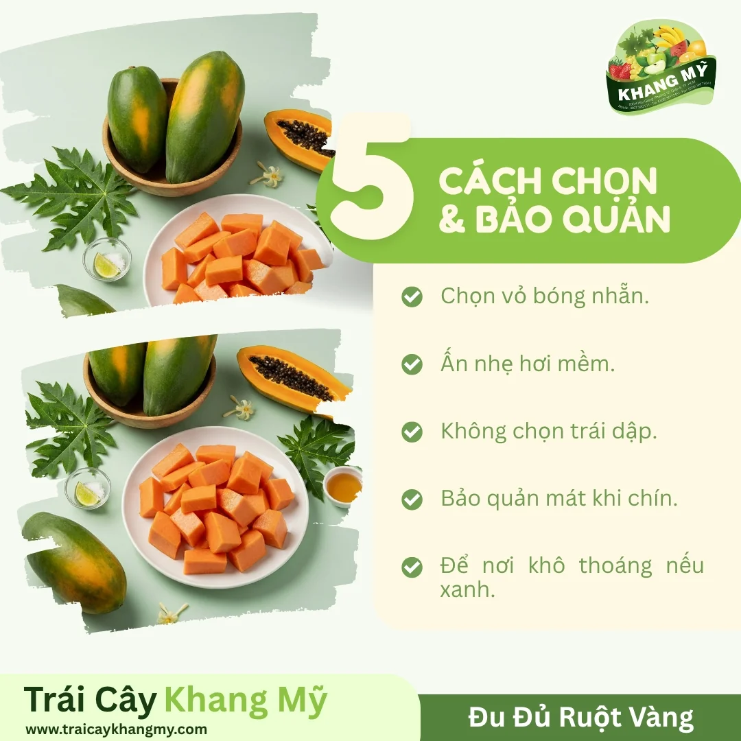 Đu Đủ Ruột Vàng  4