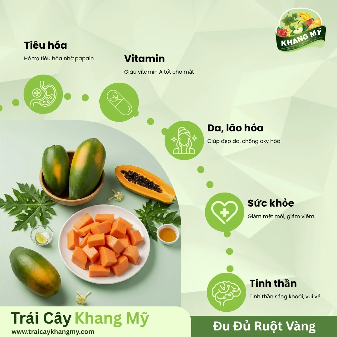 Đu Đủ Ruột Vàng  3