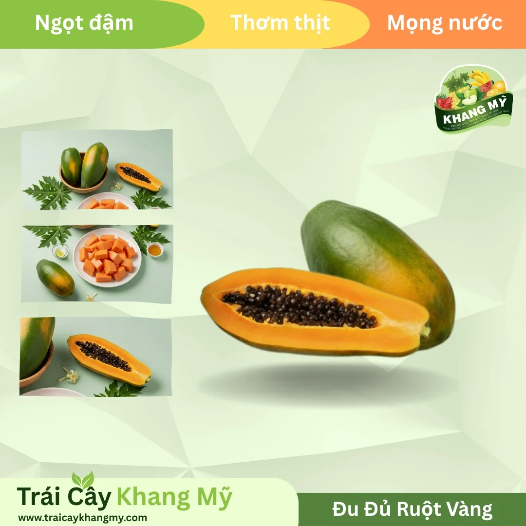 Đu Đủ Ruột Vàng  2