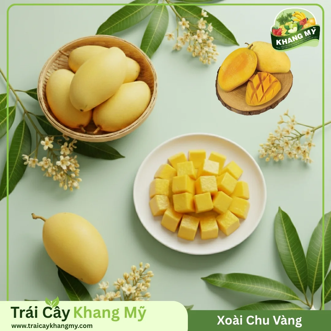 Ripe Golden Chu Mango