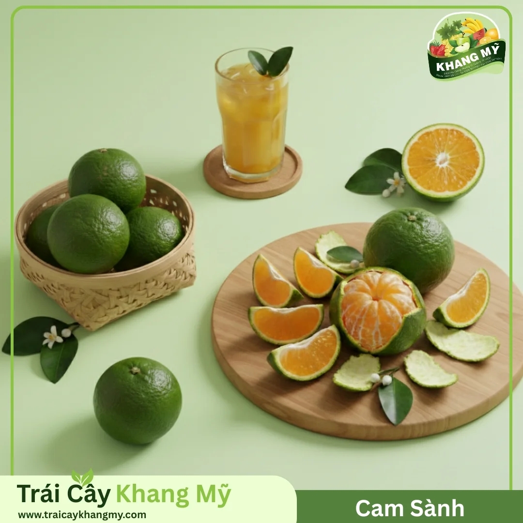 Vietnamese Green-Skinned Orange